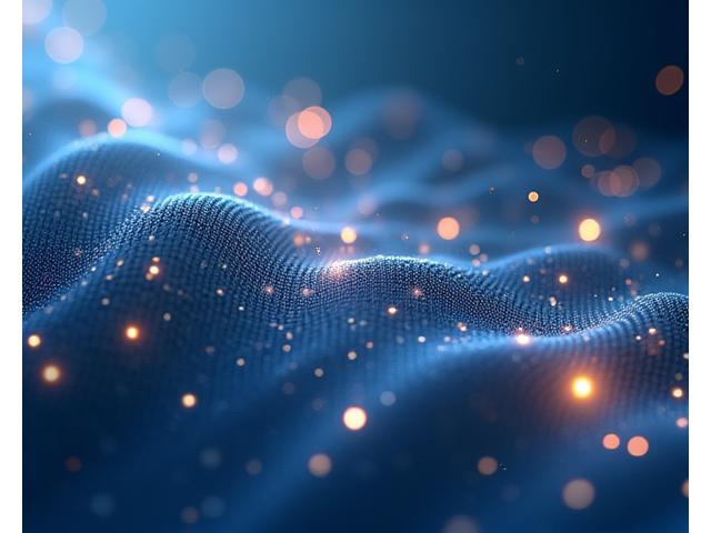 Conceptual image representing innovation: a glowing network of neural connections overlaid on a subtle Korean traditional pattern.