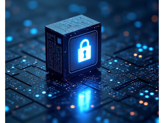 Secure digital vault or fortress icon with data flowing securely, symbolizing bank-level security for student data and assessment integrity.