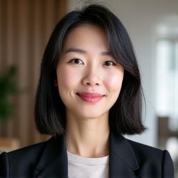 Photo of Hyun-ji Lee, a thoughtful and experienced Korean-English tutor specializing in business English.