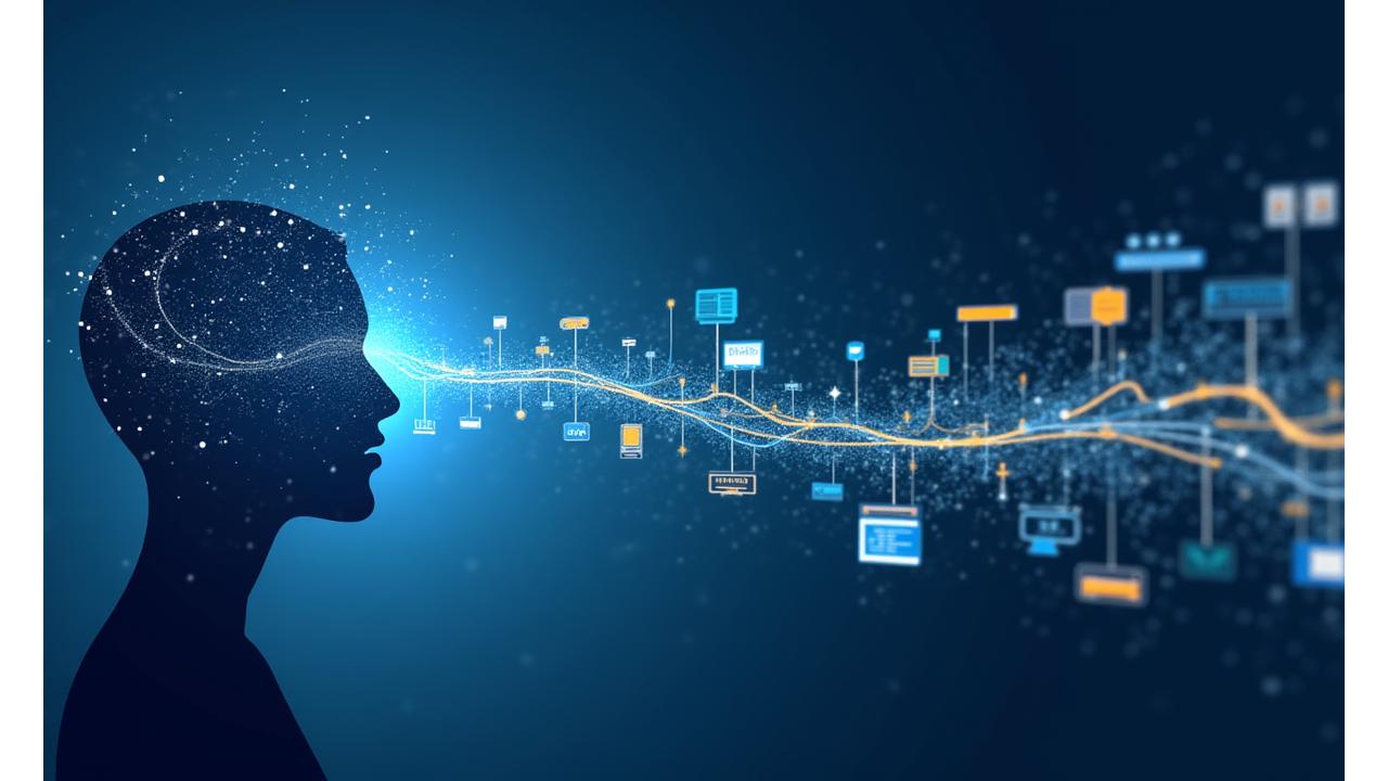 Interactive preview of a student's personalized learning pathway interface, showing a dynamic, branching educational journey based on AI analysis.