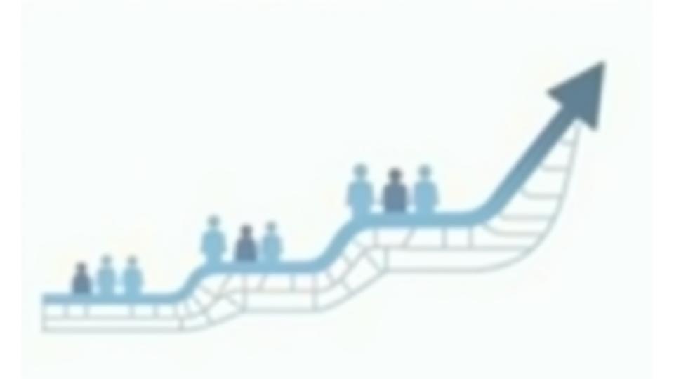 Infographic visualizing various student learning paces and how the platform adapts, showing accelerated, regular, and remedial pathways.